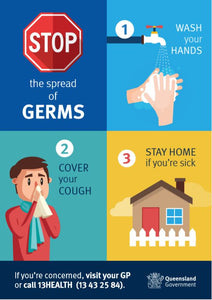 QLD - Stop the Spread of Germs