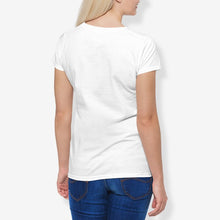 Load image into Gallery viewer, Women&#39;s Cotton Stretch CrewNeck T-Shirt